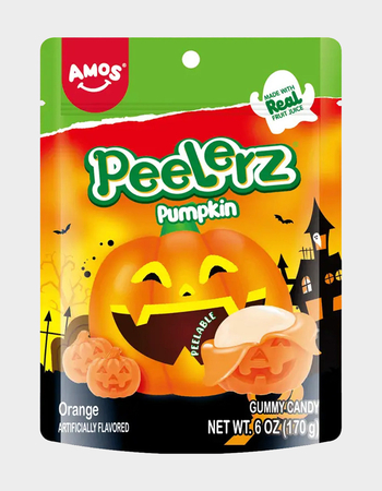PEELERZ Halloween Peelable Pumpkin Gummy Candy Primary Image