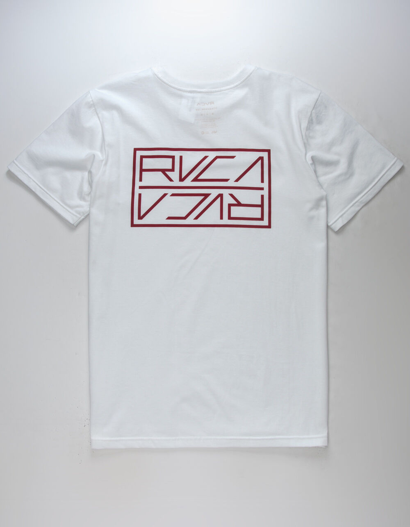 RVCA Reflector White Mens T-Shirt image number 0