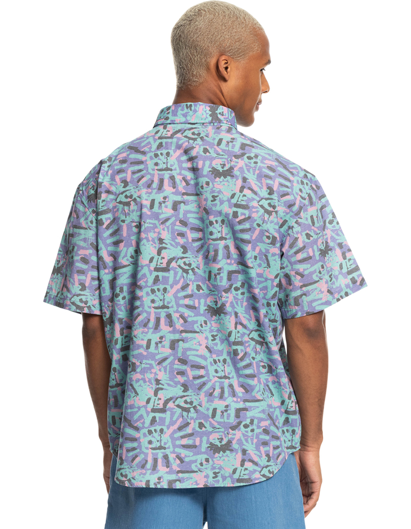 QUIKSILVER x Stranger Things The Lenora Mens Button Up Shirt image number 3