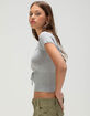 RSQ Banded Bottom Womens Sweater Top image number 4