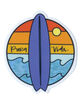 PURA VIDA Surf Check Sticker image number 1