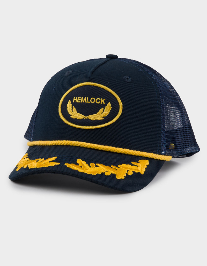 HEMLOCK HAT CO. Captain Trucker Hat image number 0