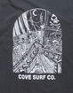 COVE SURF CO. Jolly Roger Mens Tee image number 3