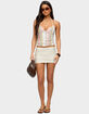 EDIKTED Raquel Sequin Striped Halter Top image number 5