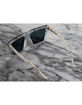 HEAT WAVE VISUAL Clarity Gold Sunglasses image number 4