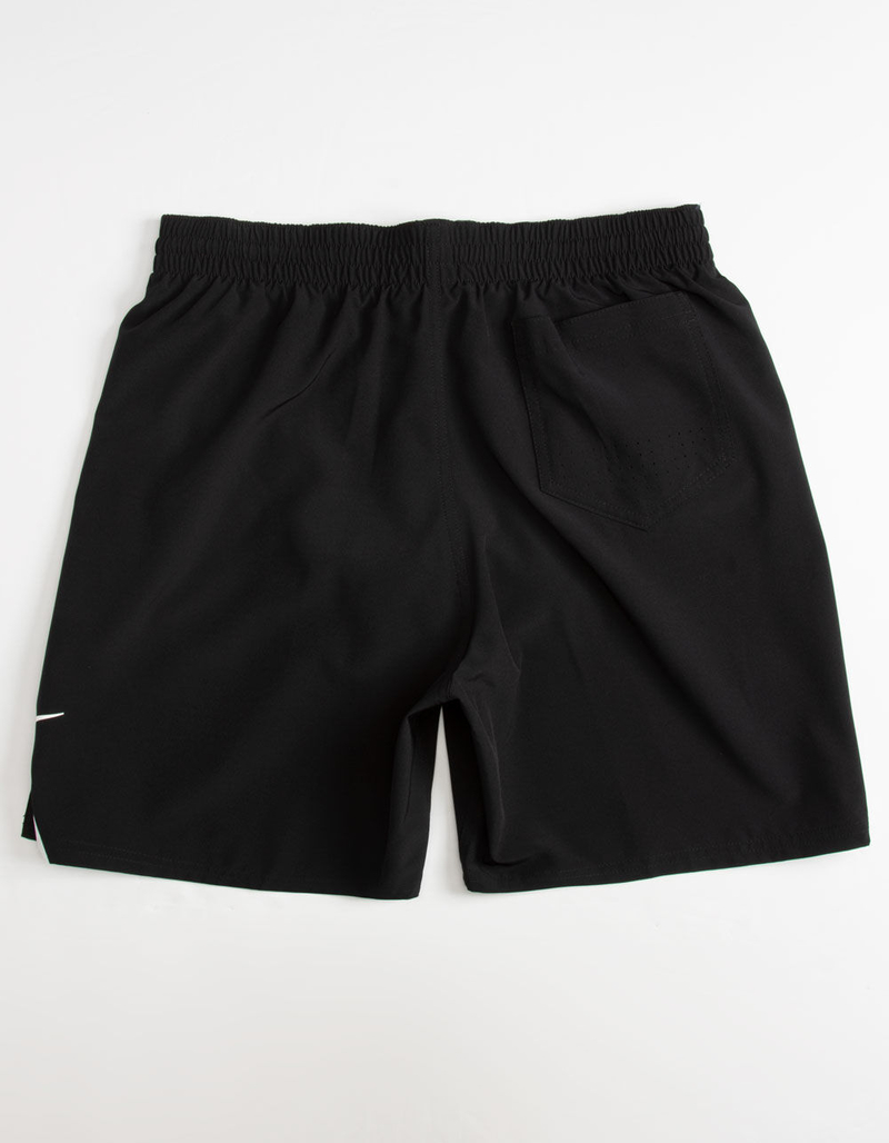 NIKE Solid Mens Black Boardshorts image number 1