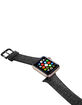 ELEMENT WORKS 42mm Black Glitter Silicone Apple Watch Wristband image number 2