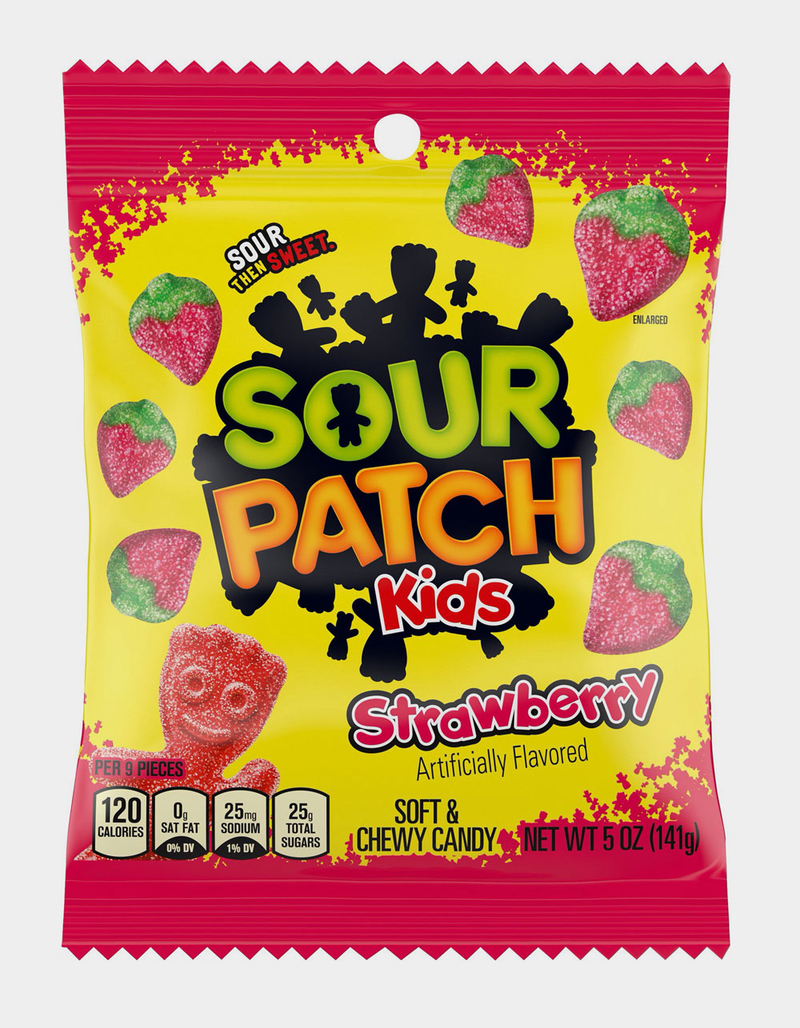 SOUR PATCH KIDS Strawberry Soft And Chewy Candy image number 0