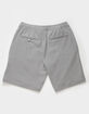JETTY Fairview Mens Elastic Waist Corduroy Shorts image number 2