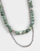 RSQ 2 Pack Beaded/Chain Necklaces image number 2