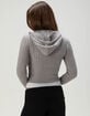 RSQ Womens Cable Zip-Up Sweater image number 4