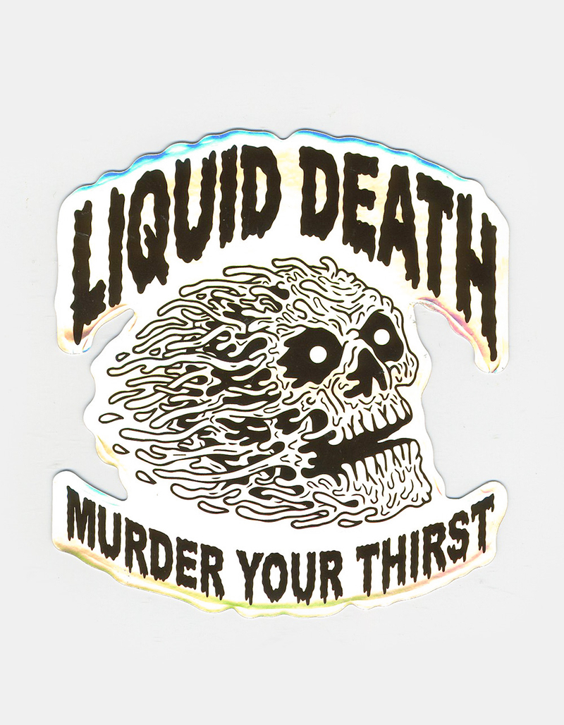 LIQUID DEATH Holo Sticker image number 0