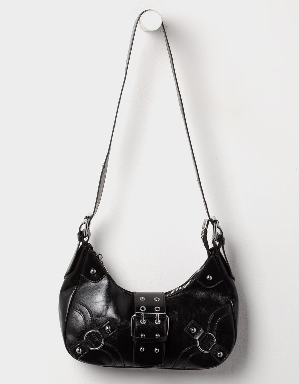 Buckle Shoulder Bag - BLACK - ONE SIZE | Tillys Buckle Shoulder Bag - BLACK - ONE SIZE | Tillys