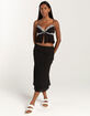FULL TILT Ribbon Flyaway Womens Cami image number 2