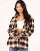 RSQ Womens Plaid Flannel image number 4