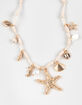 FULL TILT Starfish/Shell Charm Anklet image number 3