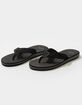 QUIKSILVER Carver Suede Mens Flip Flops image number 1