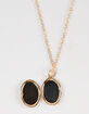 FULL TILT Rose Locket Dainty Necklace image number 3