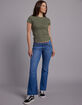 RSQ Womens Low Rise Flare Jeans image number 1