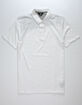 VOLCOM Wowzer White Mens Polo Shirt image number 1
