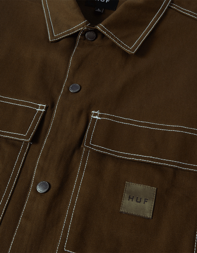 HUF Mason Mens Shacket image number 2