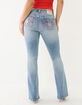 TRUE RELIGION Becca Mid Rise Super T Bootcut Womens Jeans image number 8