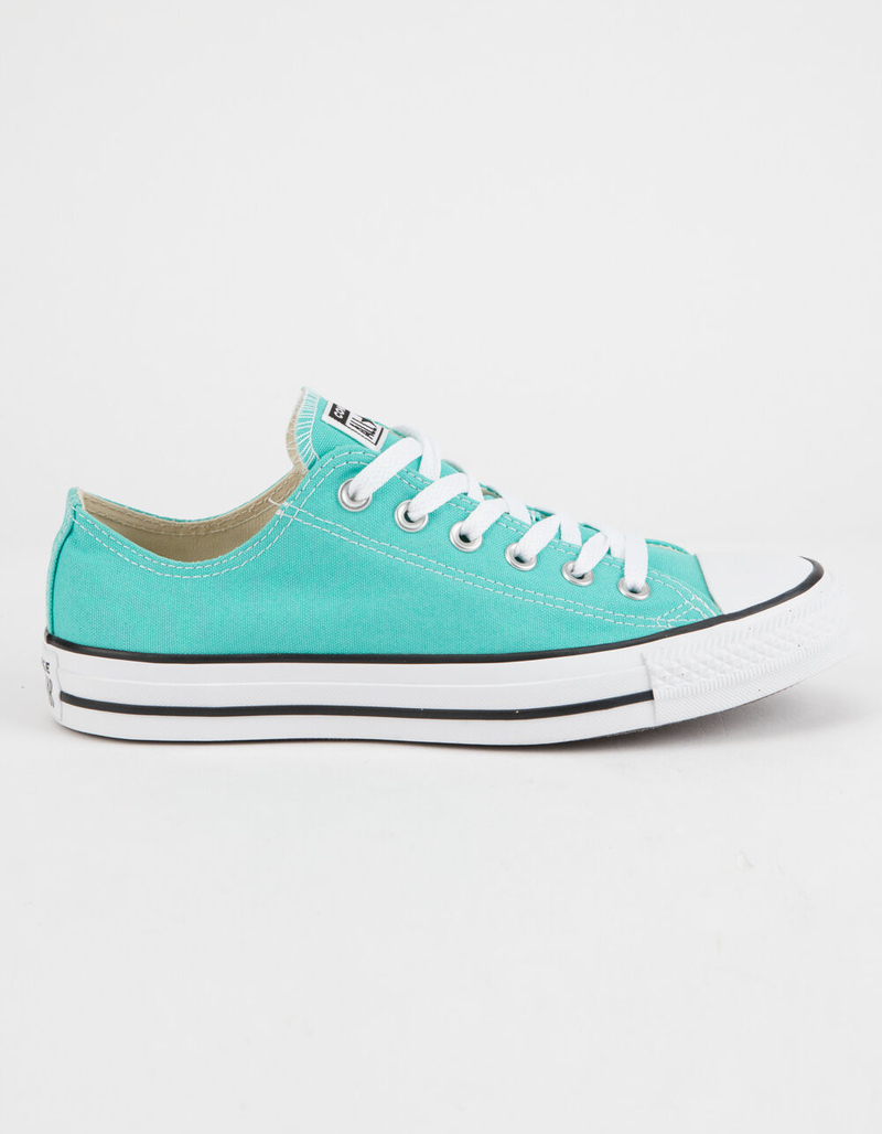 CONVERSE Chuck Taylor All Star Teal Low Top Womens Shoes image number 0