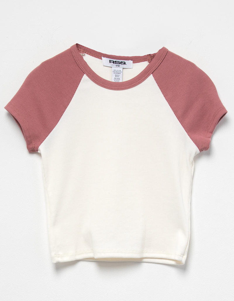 RSQ Girls Raglan Tee image number 0