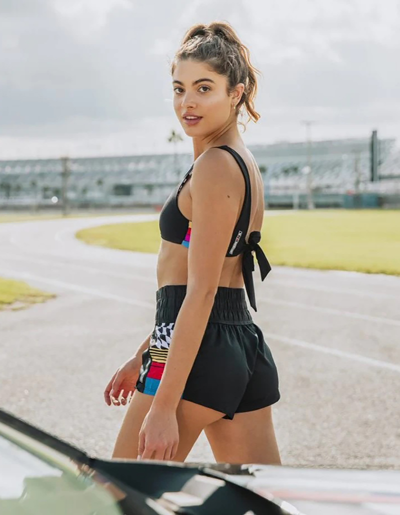 HURLEY x NASCAR Womens Color Blocked Boardshorts image number 5