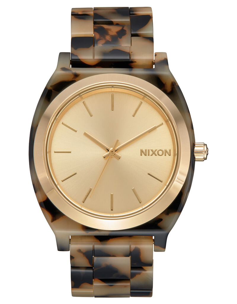 NIXON Time Teller Acetate Tortoise Watch image number 0