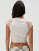 FULL TILT Barcelona Womens Raglan Baby Tee image number 4