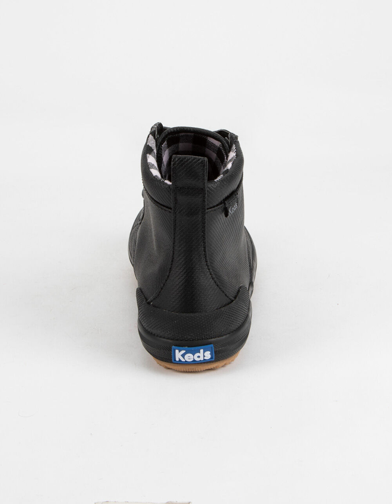 KEDS Scout Water-Resistant Black Womens Boots image number 3