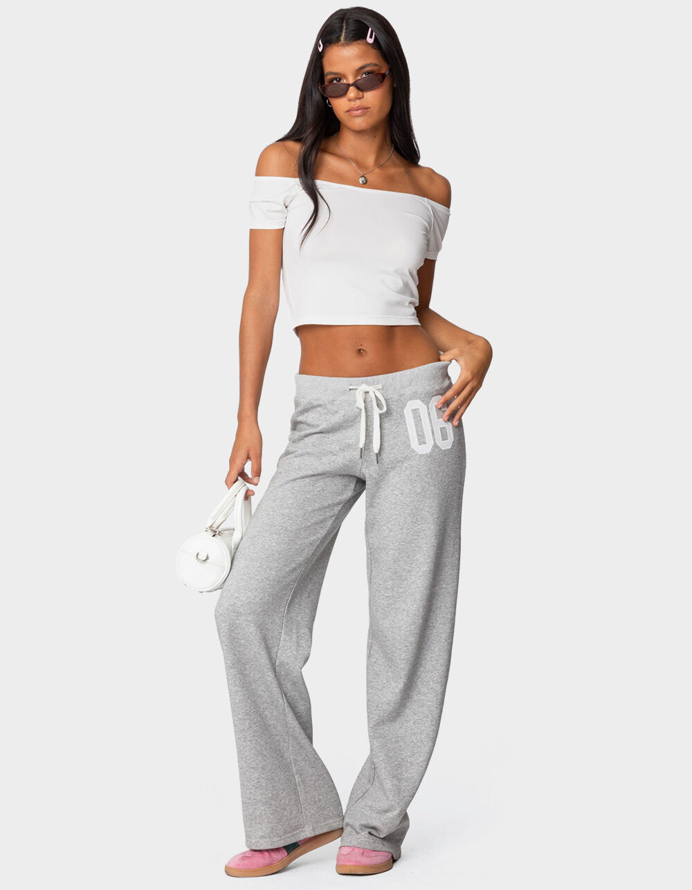 EDIKTED 06 Sweatpants - GRAY | Tillys