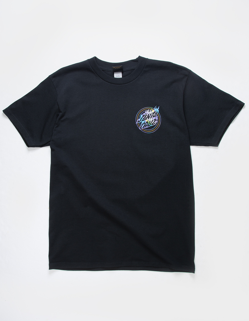 SANTA CRUZ Holo Flame Dot Mens Tee image number 1