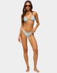 EDIKTED Melanie Polka Dot String Bikini Bottoms image number 5