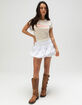 FULL TILT Lobster Womens Baby Tee image number 2