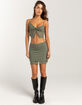 FULL TILT Mesh Womens Mini Skirt image number 5