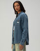 GUESS JEANS Long Sleeve Denim Button Up Womens Shirt image number 3