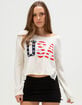 RSQ Womens Americana Sweater image number 1