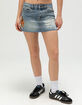 ED HARDY Tiger Womens Denim Mini Skirt image number 3