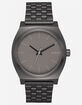 NIXON Time Teller Gunmetal Watch image number 1