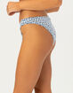 ROXY Hazy Dazy Textured High Leg Bikini Bottoms image number 3