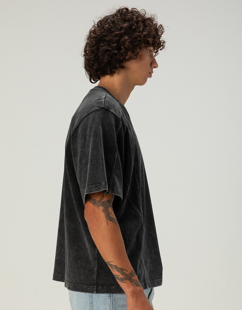 RSQ Mens Seamed Boxy Tee image number 4