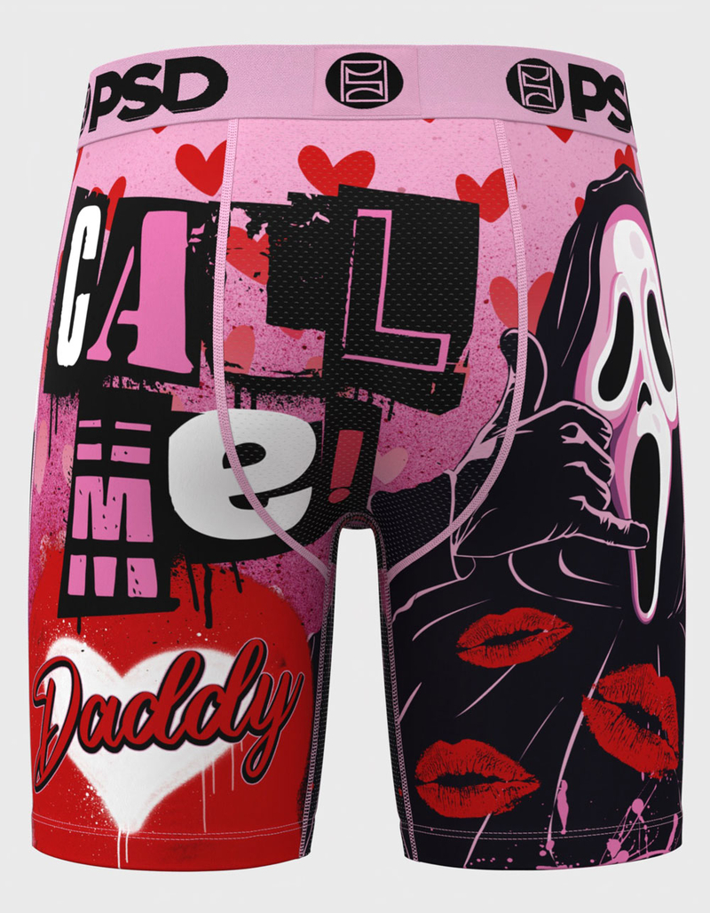 PSD Daddy Ghostface Mens Boxer Briefs image number 3