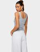 EDIKTED Studded Built In Bra Tank Top image number 3