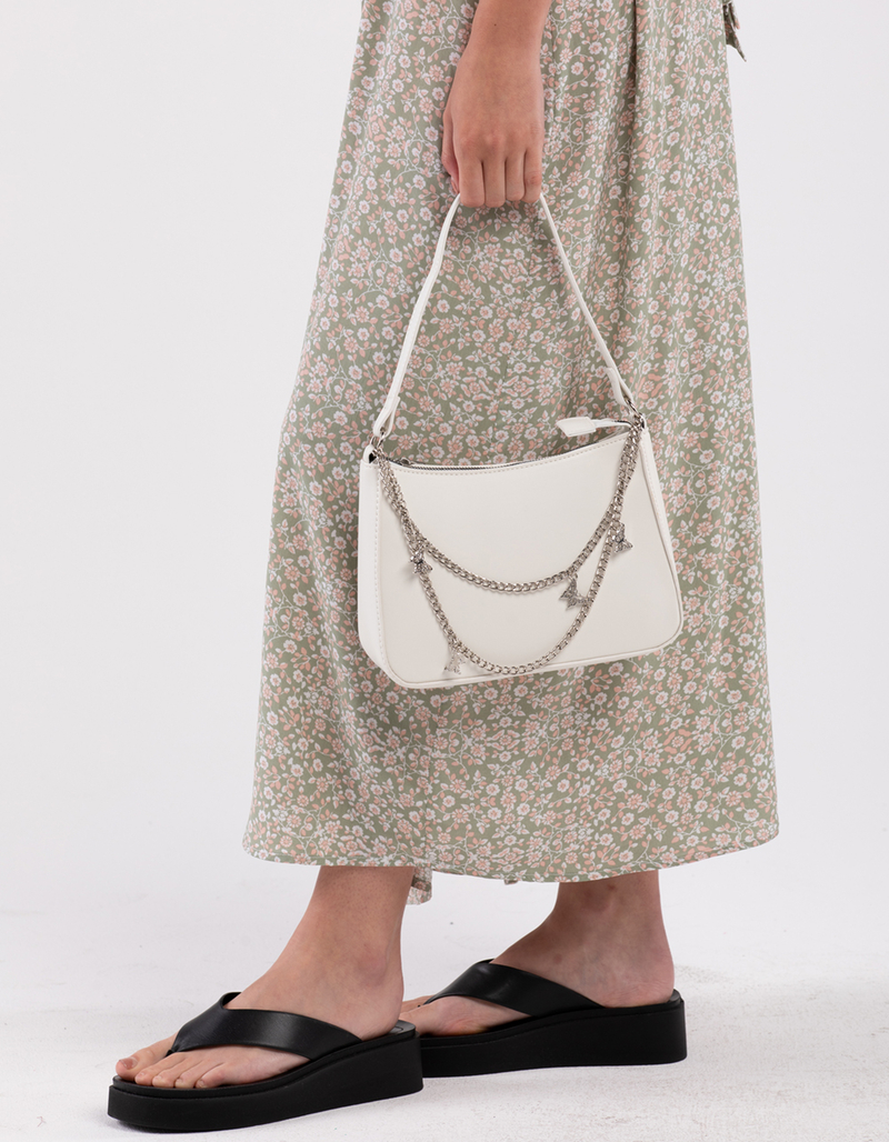 Butterfly Chain Baguette Bag image number 3