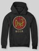 THE SIMPSONS Vintage Duff Logo Unisex Hoodie image number 1