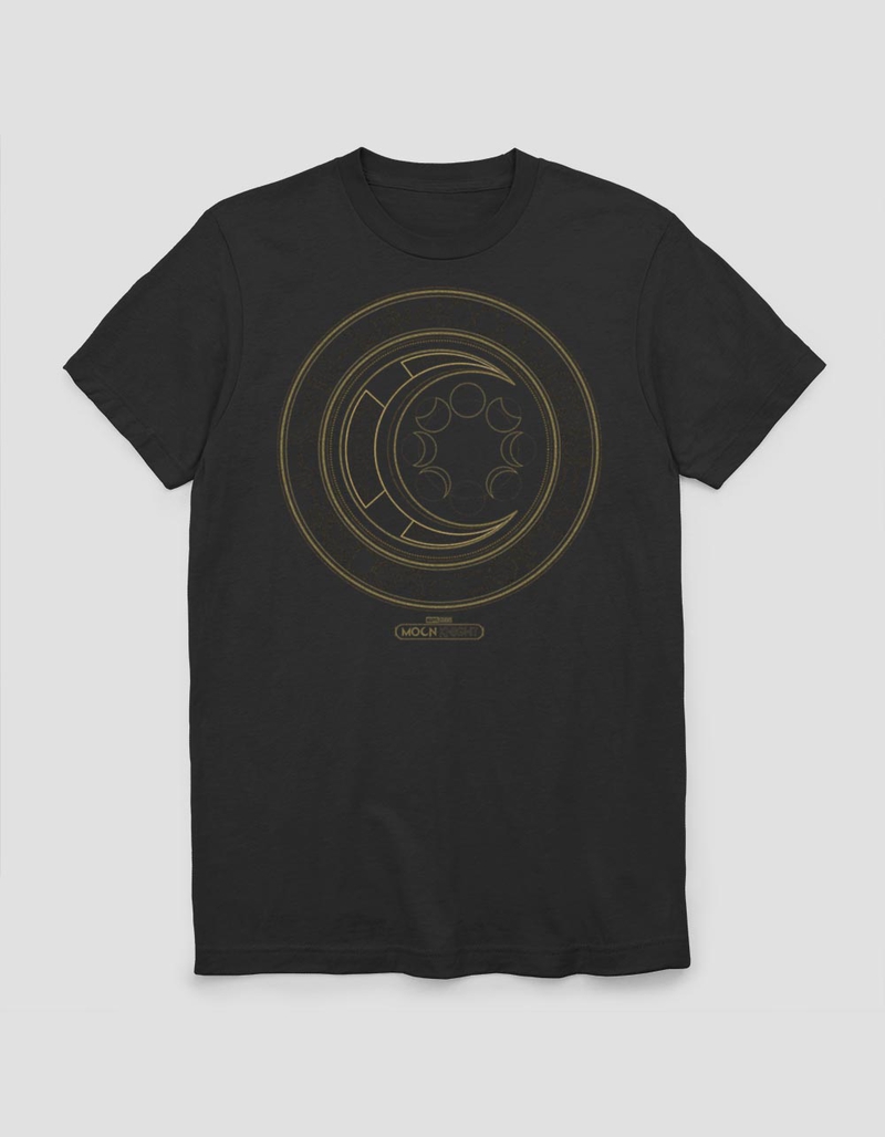 MOON KNIGHT Hieroglyphics Logo Unisex Tee image number 0
