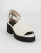 BC FOOTWEAR United Womens Off White Sandals image number 1
