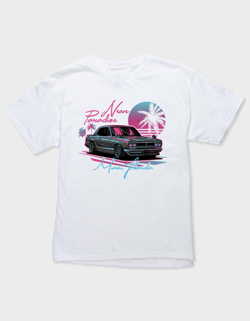 AUTO Miami Neon Paradise Unisex Kids Tee image number 0